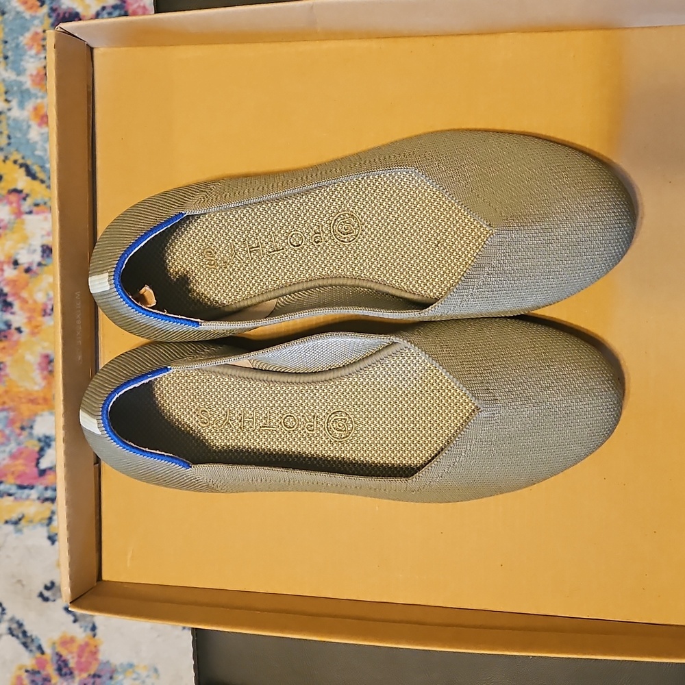 Rothy's Green Flats